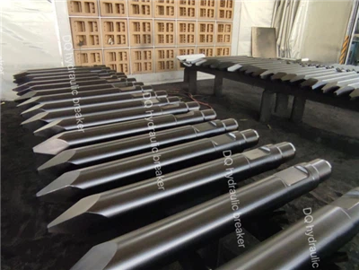 Maanshan DongQiang Machinery Manufacturing piese de schimb de înaltă calitate ale ruptorului hidraulic Moil dalta 135*1300 140*1300 pentru HB20G SB81 SB100 SB121 SB131 SB151